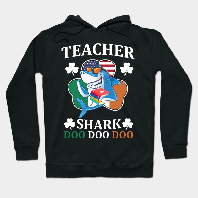 Teacher Shark Doo Doo Doo Hoodie by heryes store